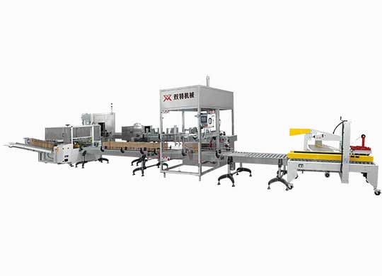 ST-ZX-500型全自動(dòng)開(kāi)箱、裝箱、封箱機(jī)組